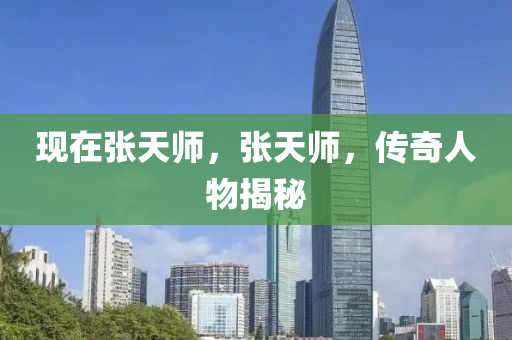 現(xiàn)在張?zhí)鞄?，張?zhí)鞄?，傳奇人物揭秘山東水清源環(huán)?？萍加邢薰? class=