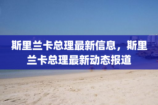 斯里蘭卡總理最新信息，斯里蘭卡總理最新動態(tài)報道山東水清源環(huán)?？萍加邢薰? class=